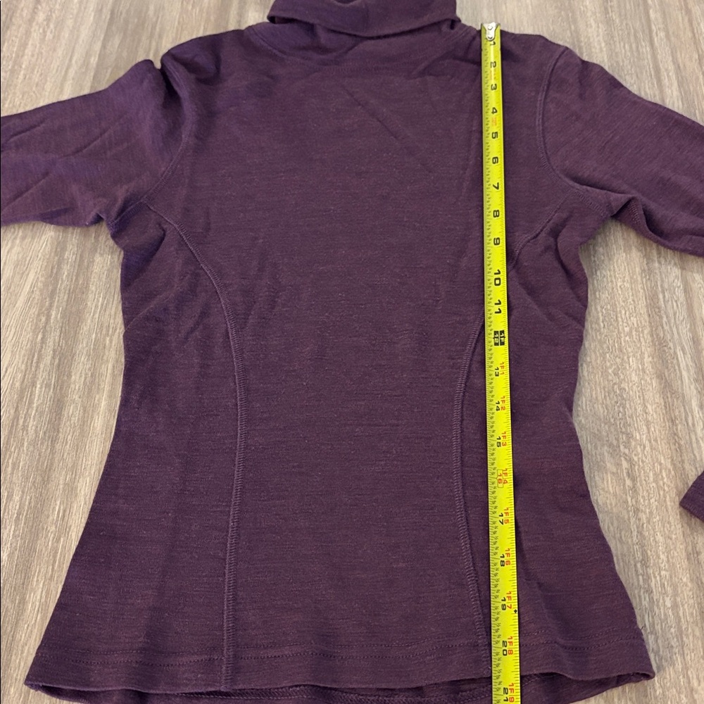 Smartwool Merino Wool Long Sleeve Turtleneck Top Size XS Women’s Shirt - Picture 6 of 7
